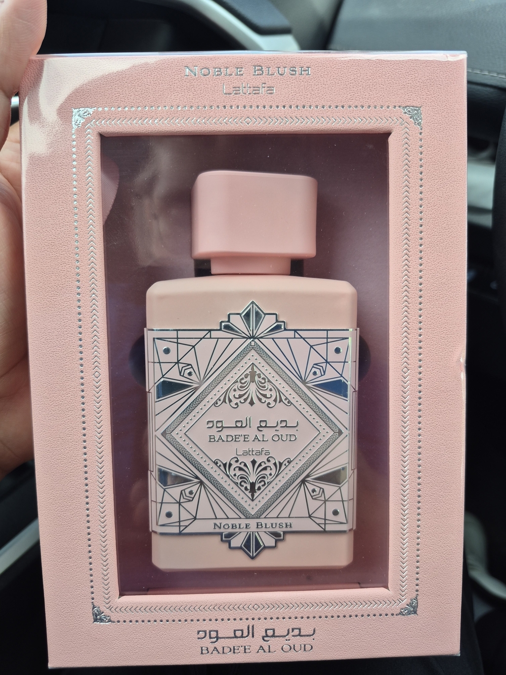 Badee Al Oud Noble Blush Body Oil — Soft Pink